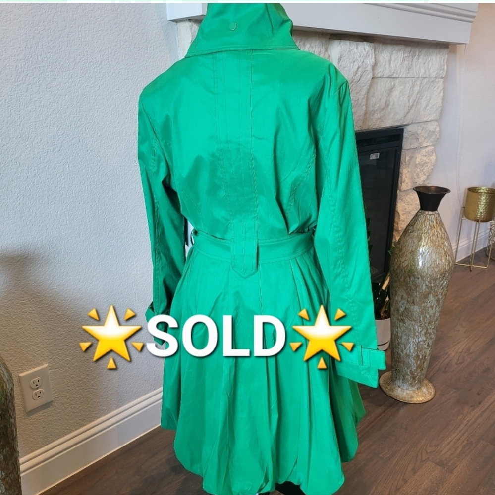 🌟 NWT, Samuel Dong Trench Dress Coat